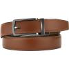 imageCHAOREN 32mm Ratchet Belt Buckle Only for 1 14 Slide Belt Strap  Automatic Click Buckle AdjustableCblack