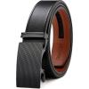 imageCHAOREN 40mm Ratchet Belt Buckle Only for 1 38 Slide Belt Strap Automatic Click Buckle AdjustableCarbonarius