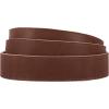 imageCHAOREN Ratchet Belt Replacement Strap 1 38 Leather Belt Strap for 40MM Slide Click BuckleFull Grain Brown