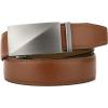imageCHAOREN Ratchet Belt Replacement Strap 1 38 Leather Belt Strap for 40MM Slide Click BuckleTan