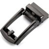imageCHAOREN 32mm Ratchet Belt Buckle Only for 1 14 Slide Belt Strap  Automatic Click Buckle AdjustableCblack