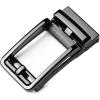 imageCHAOREN 40mm Ratchet Belt Buckle for 1 38 Slide Belt Strap Click Buckle Adjustable Skeleton ShapeBlack