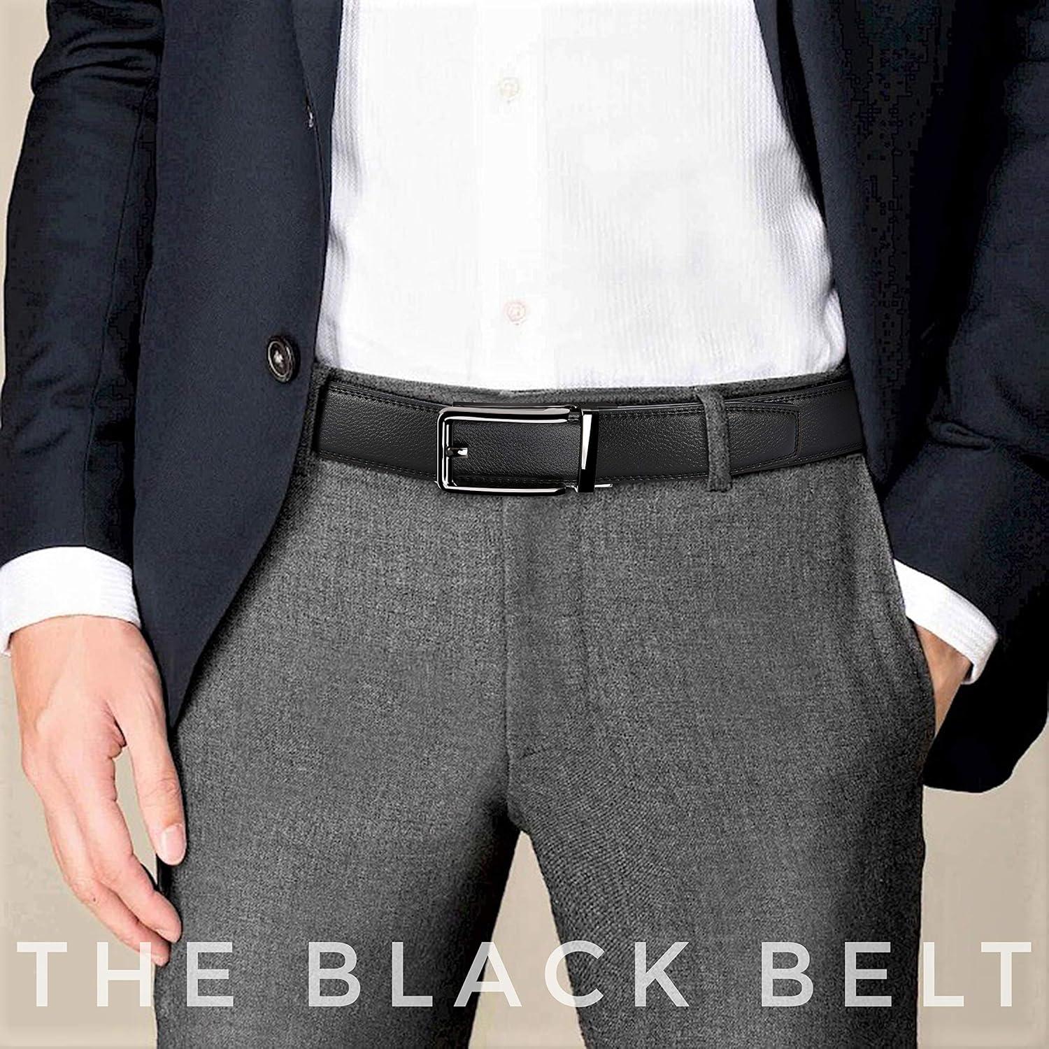 imageCHAOREN Click Belts for Men  Mens Ratchet Belt 1 38quot for Dress Pants  Perfect Companion to Mens OxfordsGun