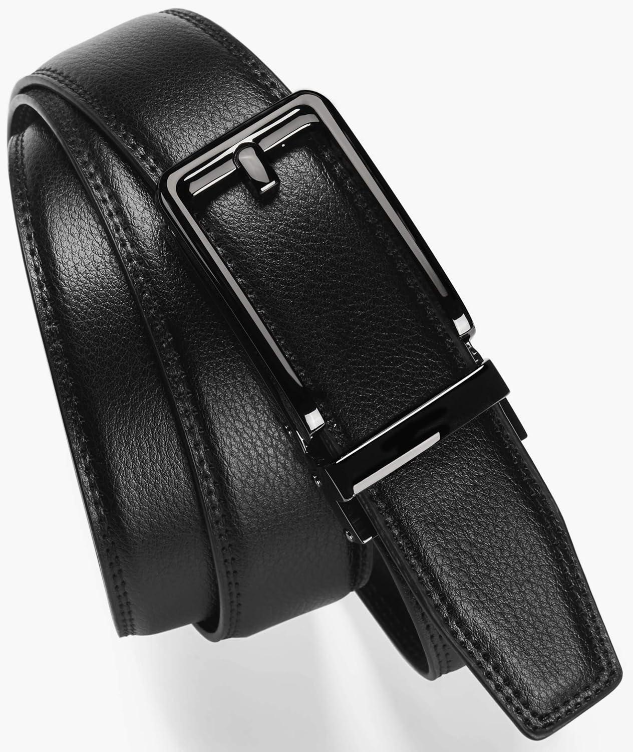 imageCHAOREN Click Belts for Men  Mens Ratchet Belt 1 38quot for Dress Pants  Perfect Companion to Mens OxfordsGun
