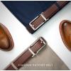imageCHAOREN Click Belts for Men  Mens Ratchet Belt 1 38quot for Dress Pants  Perfect Companion to Mens OxfordsDark Brown
