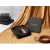 imageCHAOREN Leather Ratchet Belt Men 2 Pack  Customizable Fit Effortless Style 35mmLaser BlackLight Brown