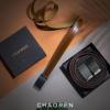 imageCHAOREN Leather Ratchet Belt Men 2 Pack  Customizable Fit Effortless Style 35mmWeaven BlackCognac