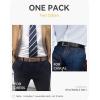 imageCHAOREN Mens Belt 1 Pack  Leather Reversible Belts for Men for Dress PantsBlackCognac
