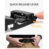 imageCHAOREN Ratchet Tactical Belt Men  15quot Adjustable Nylon Web Belt  Quick Release for Work EDC Outdoor UseGrey
