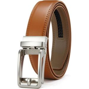 imageCHAOREN Click Belts for Men  Mens Ratchet Belt 1 38quot for Dress Pants  Perfect Companion to Mens OxfordsMarmalade