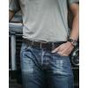 imageCHAOREN Full Grain Leather Belt for Men Work Belts for Men Heavy Duty Daily Wear for Jeans PantsBlack