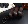 imageCHAOREN Full Grain Leather Belt for Men Work Belts for Men Heavy Duty Daily Wear for Jeans PantsChestnut Brown