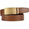 imageCHAOREN Mens Belt  Mens Ratchet Belt Leather 1 38quot for Dress Pant  Micro Adjustable Belt Fit EverywhereTan