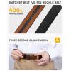 imageCHAOREN Ratchet Kids Belt Dress Boys Leather Belt 125quot Adjustable for Casual and Formal WearCognac