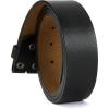 imageCHAOREN Western Belts for Men without Buckle  Cowboy Belt 15quot Full Grain Leather Belt for Jeans  One Solid Piece LeatherBlack