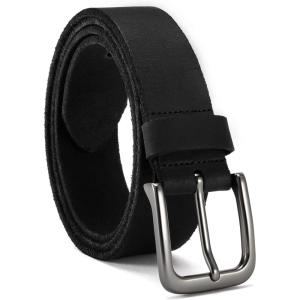 imageCHAOREN Full Grain Leather Belt for Men Work Belts for Men Heavy Duty Daily Wear for Jeans PantsBlack