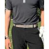 imageCHAOREN 15quot Nylon Ratchet Belts for Men  Adjustable Casual Work Belt with Slide Buckle  Trim to FitKhaki