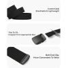 imageCHAOREN Baseball Boys Belt 125quot Nylon Kids Tactical Belt Adjustable for Golf And SoftballGrey