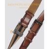 imageCHAOREN Boys Belt  1 14quot Ratchet Kids leather Belt  Perfect Companion to Kids Dress Shoes and Casual WearDark Coral