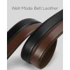 imageCHAOREN Leather Ratchet Belt Men 2 Pack  Customizable Fit Effortless Style 35mm