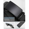 imageCHAOREN Ratchet Belts for Men  Casual Web Nylon Mens Belt  Adjustable and Durable for JeansBlackEssential Matte