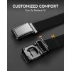 imageCHAOREN Tactical Belt Men  15quot Stretch Nylon Gun Belts for Mens  Quick Release Slide Buckle for Military Work EDC HikingBlack