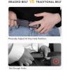 imageCHAOREN Woven Boys Belt 125quot Elastic Braided Kids Belt Casual for Golf And BaseballTan