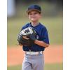 imageCHAOREN Youth Baseball Belt  125quot Elastic Softball Belts for Girls and Boys  Easy for SportBlackWhite