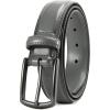 imageCHAOREN Mens Belts Leather for Gift Men  125quot Mens Dress Belts Casual for Jeans ShoesLight Grey