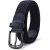 imageCHAOREN Woven Boys Belt 125quot Elastic Braided Kids Belt Casual for Golf And BaseballNavy Blue