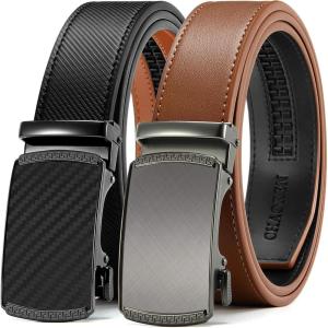 imageCHAOREN Boys Belt Most Size Kids 1 14quot Dress Reversible Belt for Youth  One Leather Belt Two Style