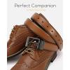 imageCHAOREN Mens Belt 1 Piece  Leather Reversible Belt Men for Dress Pants  Single Belt 2 ColorsBlackTan