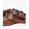 imageCHAOREN Mens Belt 1 Piece  Leather Reversible Belt Men for Dress Pants  Single Belt 2 ColorsBright SliverblackBrown