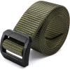 imageCHAOREN Tactical Belt Men  15quot Nylon Gun Belt  Heavy Duty Military EDC for Jeans ampamp CCWGreen