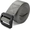 imageCHAOREN Tactical Belt Men  15quot Nylon Gun Belt  Heavy Duty Military EDC for Jeans ampamp CCWGrey