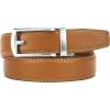 imageCHAOREN Ratchet Belt Strap Only 1 14quot Replacement Leather Belt for 32mm BuckleCognac