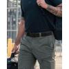 imageCHAOREN Stretch Tactical Belt Men  15quot Nylon Work Belts for Men  Quick Release for Utility EDCBlack