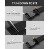 imageCHAOREN Stretch Tactical Belt Men  15quot Nylon Work Belts for Men  Quick Release for Utility EDCGrey