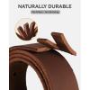 imageCHAOREN Leather Belts for Men Mens Belts CasualEveryday Full Grain Leather Belts for JeansBrown