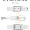imageCHAOREN Reversible Belt Men 1 Piece  125quot Leather Dress Belt  Trim to Fit for Elegant StyleClassic WhiteTwill White