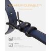 imageCHAOREN Mens Belts Leather Gift for Men  Ideal Match for Mens Dress ShoesNavy