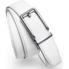 imageCHAOREN Click Belts for Men  Mens Ratchet Belt 1 38 for Dress Pants  Perfect Companion to Mens OxfordsWhite