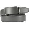 imageCHAOREN Ratchet Belt Replacement Strap 1 38 Leather Belt Strap for 40MM Slide Click BuckleSmooth Grey