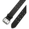 imageCHAOREN Work Belts for Men Heavy Duty  15 Full Grain Leather Belt Casual  Fully Adjustable Double ProngBlack