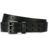 imageCHAOREN Work Belts for Men Heavy Duty  15 Full Grain Leather Belt Casual  Fully Adjustable Double ProngCasual Black