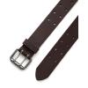 imageCHAOREN Work Belts for Men Heavy Duty  15 Full Grain Leather Belt Casual  Fully Adjustable Double ProngDark Brown