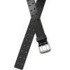 imageCHAOREN Work Belts for Men Heavy Duty  15 Full Grain Leather Belt Casual  Fully Adjustable Double ProngCasual Blacksilver