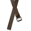 imageCHAOREN Work Belts for Men Heavy Duty  15 Full Grain Leather Belt Casual  Fully Adjustable Double ProngCasual Brown