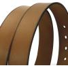 imageCHAOREN Mens Belts Leather  35mm Genuine Leather Belt for Jeans  Men Gift for Casual DressGolden Brown