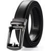 imageCHAOREN 32mm Ratchet Belt Buckle Only for 1 18 Slide Belt Strap  Automatic Click Buckle AdjustableBlack